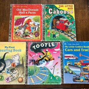 Little golden book vintage collection